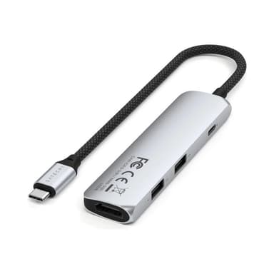 SATECHI 4-in-1 - Dockingstation - USB-C / USB 3.2 Gen 2 x 2 - HDMI