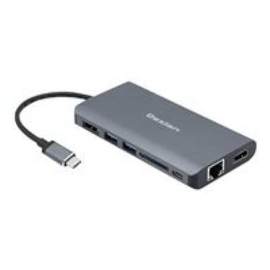 DEXLAN USB 3.1 Gen. 1 Typ C Dockingstation mit Power Delivery