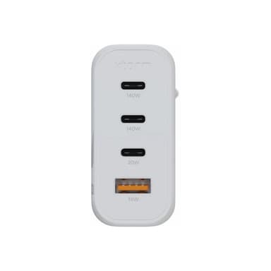 XTORM Ultra Wall USB Ladegerät 140 W 3x USB-C®, 1x USB-A Quick Charge 3.0 Weiß GaN