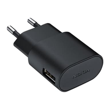 NOKIA AC-60E Charger, microUSB Black (AC-60E Black)