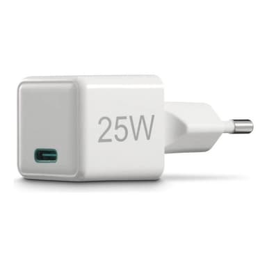 HAMA 00201981 USB Ladegerät 25 W 1x USB-C® USB PD Weiß Innenbereich USB Power Delivery (USB-PD)