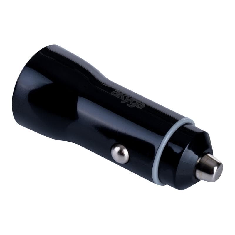 AKYGA AK-CH-16 USB Ladegerät 36 W 1x USB-C®, 1x USB-A QC 3.0, USB PD 3.0, PPS Schwarz KFZ, LKW