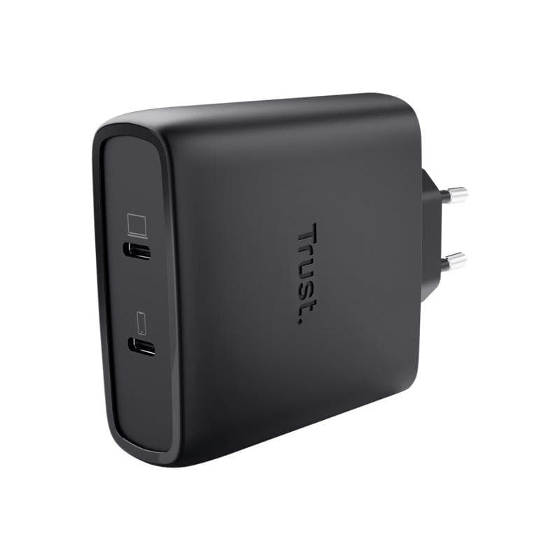 TRUST Maxo USB Ladegerät 100 W Schwarz GaN