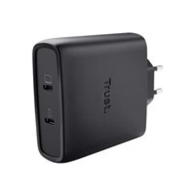 TRUST Maxo USB Ladegerät 100 W Schwarz GaN