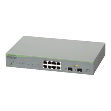 ALLIED Gigabit webSmart switch 8x 10/100/1000TX + 2x SFP ports EU Power Cord