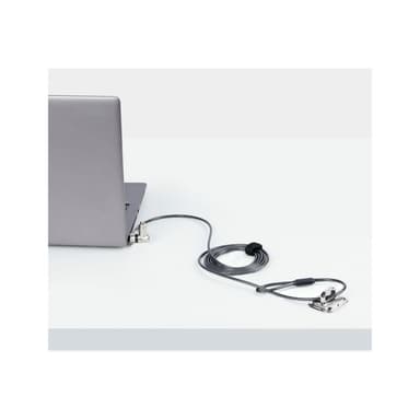 STARTECH.COM Universal Laptop Lock 6.6ft Security Cable For Notebook Compatible w/ Noble Wedge/Nano/