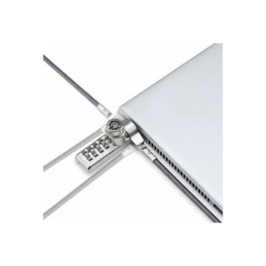 STARTECH.COM 10-Pack Doppelzugriff Laptopschloss 2m Kabelschloss mit Schlussel und Zahlenschloss K-S