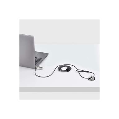 STARTECH.COM Noble Wedge Laptopschloss 1,5m Kabelschloss Zahlen/Sicherheitsschloss Notebookschloss/D