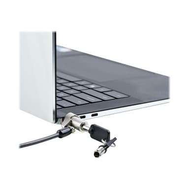 STARTECH.COM Laptop Kabelschloss kompatibel mit Noble Wedge 2m Anti-Diebstahl Schlusselschloss Noteb