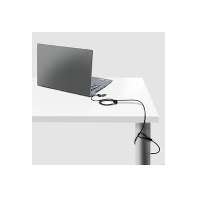 STARTECH.COM Laptop Kabelschloss kompatibel mit Noble Wedge 2m Anti-Diebstahl Schlusselschloss Noteb