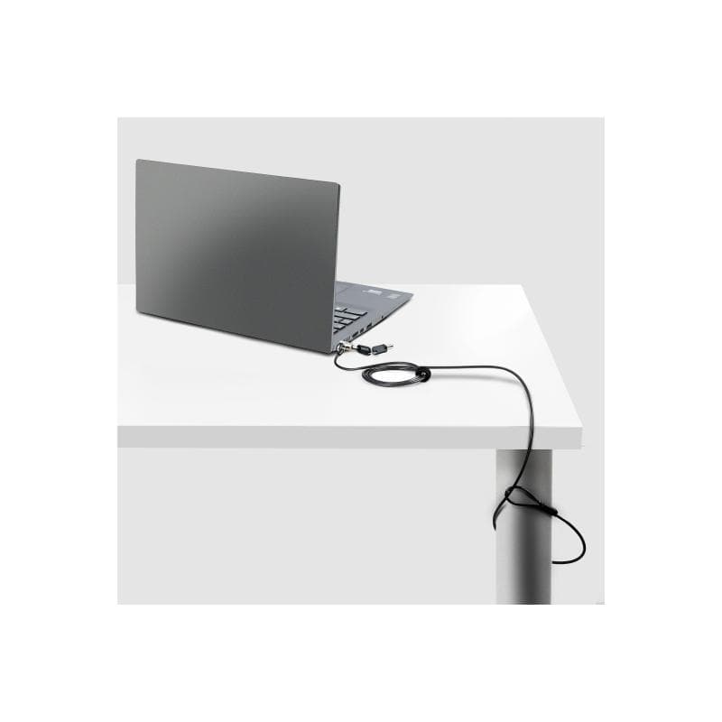 STARTECH.COM Laptop Kabelschloss kompatibel mit Noble Wedge 2m Anti-Diebstahl Schlusselschloss Noteb