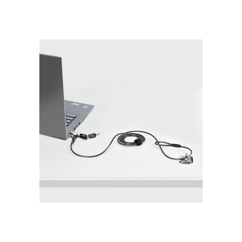 STARTECH.COM Nano Laptop Kabelschloss 2m Laptop Diebstahlschutz Sicherheitskabel/Laptopschloss fur N