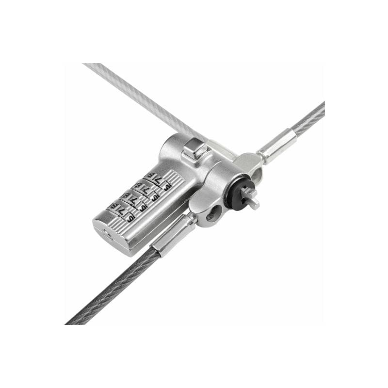 STARTECH.COM Universal Laptopschloss 2m Serialisiertes Sicherheitsschloss Noble Wedge/Nano/K-Slot Ko