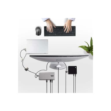 STARTECH.COM Laptop Diebstahlschutz Komplett fur Desktops/Notebooks und Peripherie Laptopschloss K-S