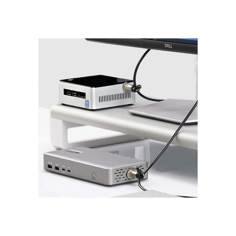 STARTECH.COM Laptop Diebstahlschutz Komplett fur Desktops/Notebooks und Peripherie Laptopschloss K-S
