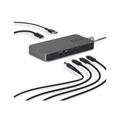 STARTECH.COM 4-Port Thunderbolt 5 Hub mit Thunderbolt Share KVM 80/120Gbps 8K Multi-Display 140W PD