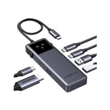 UGREEN Uno CM888 6-in-1 USB-C Hub 1x 4K HDMI 1x USB-C PD 100W 2x USB-A 3.2 2x USB-C 3.2 intelligente