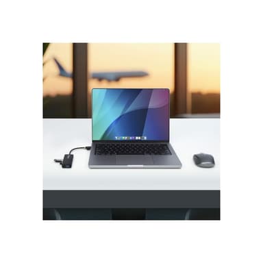 STARTECH.COM 4-Port USB-C Hub USB-C zu 4x USB-A Busbetrieben Mini Hub Multi-Port USB 3.0 Splitter De