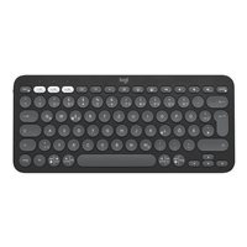 LOGITECH Pebble Keys 2 K380s - TONAL GRAPHITE - (CH) - BT - N/A - CENTRAL-419 - UNIVERSAL