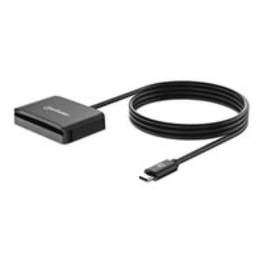 MANHATTAN USB-C Chipkartenleser mit microSD-Slot liest SIM-Karten Windows Android iPadOS Linux macOS