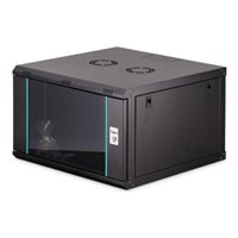 DIGITUS Dynamic 48,26cm 19Zoll 7U rack wall-mounted network cabinet 385x600x600mm glass door black u