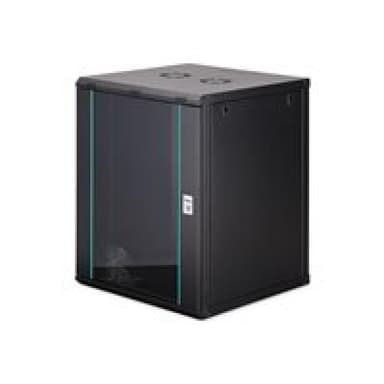 DIGITUS Dynamic 48,26cm 19Zoll 16U rack wall-mounted network cabinet 785x600x600mm glass door black