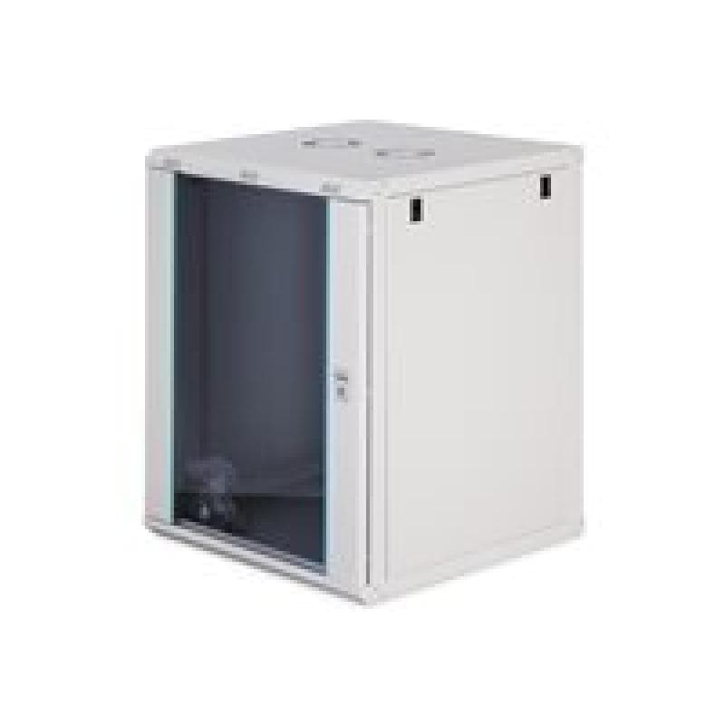 DIGITUS Dynamic 48,26cm 19Zoll 16U rack wall-mounted network cabinet 785x600x600mm glass door grey u