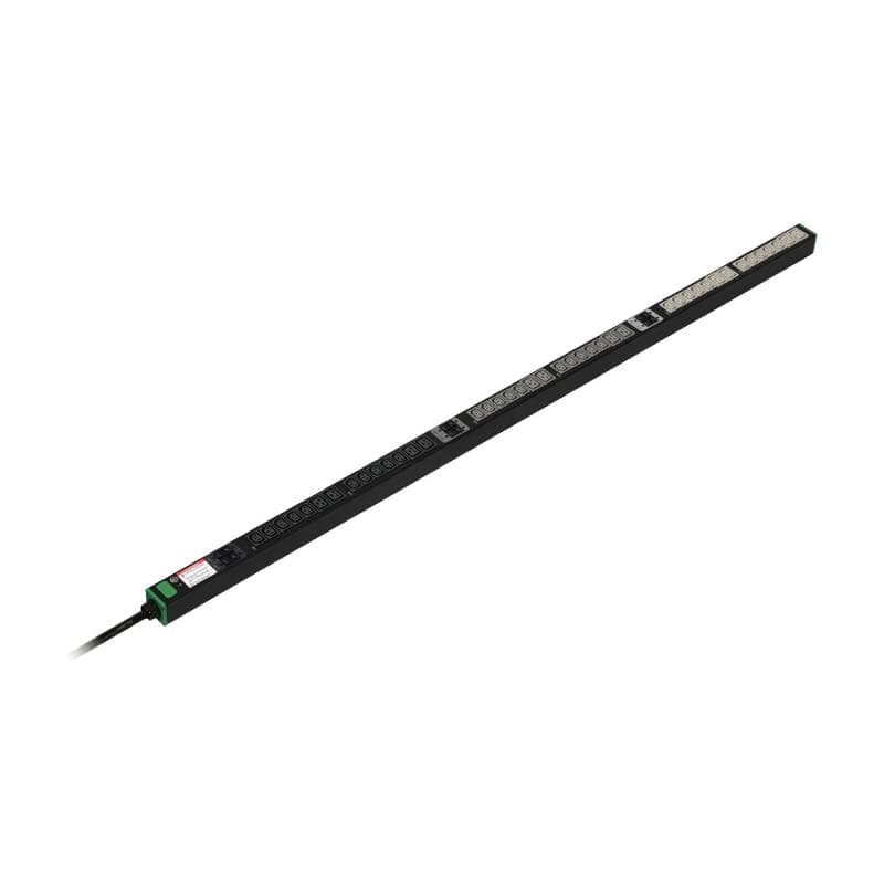 APC Easy Rack PDU Basic vertikal 3-phasig 22 kW 400 V 32 A 30 x C13- und 12 x C19-Steckdosen IEC 603