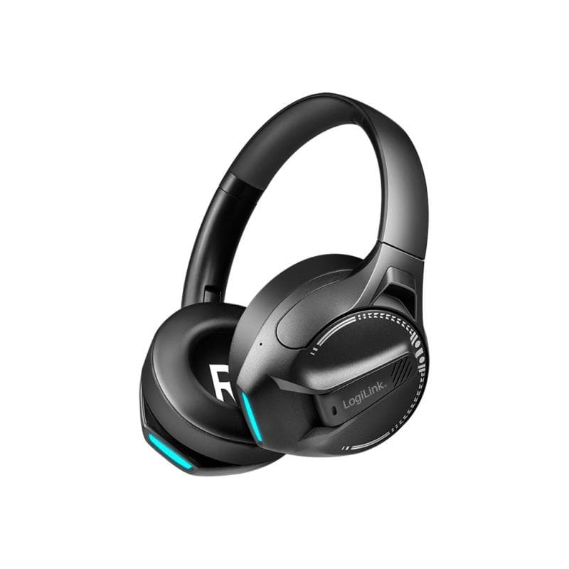 LOGILINK BT0070 Over Ear Kopfhörer Bluetooth® Schwarz