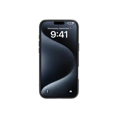 ESTUFF iPhone 16 Plus INFINITE HELSINKI Magnetic Stand Cover - Black