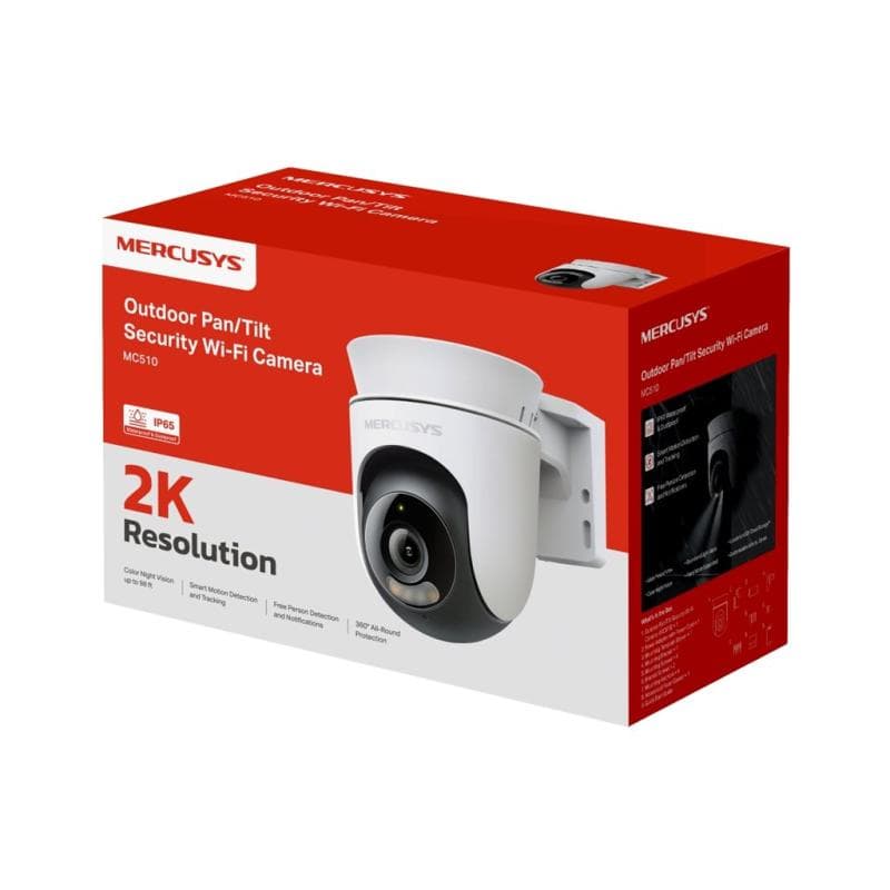 TP-LINK Mercusys MC510 Outdoor Pan/Tilt Security Wi-Fi Camera