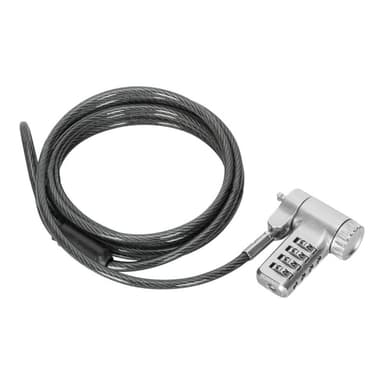 TARGUS DEFCON - Sicherheitskabelschloss - Silber - 2 m
