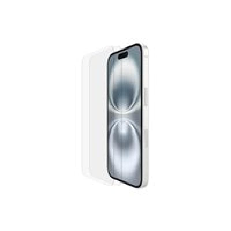BELKIN 2x1 ScreenForce Temp.Gl. Displays. iPhone 16/15 OVA143zz