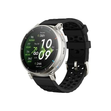 HUAMI TECHNOLOGY Amazfit Active 3 Premium Black Smartwatch HYROX-Modus
