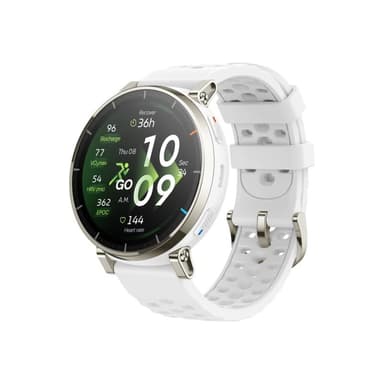 HUAMI TECHNOLOGY Amazfit Active 3 Premium White Smartwatch HYROX-Modus
