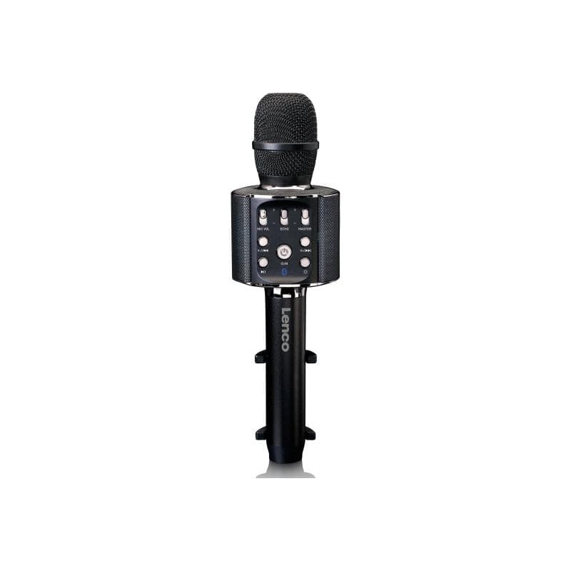 LENCO BMC-090 Karaoke-Mikrofon, schwarz