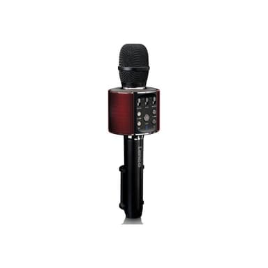 LENCO BMC-090 Karaoke-Mikrofon, schwarz
