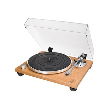 AUDIO-TECHNICA AT-LPW30TK (braun/holz. Integrierter Phono-Vorverstrker. Manuelle Bedi