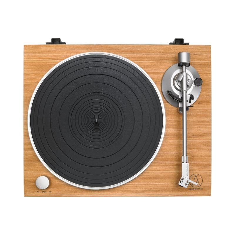 AUDIO-TECHNICA AT-LPW30TK (braun/holz. Integrierter Phono-Vorverstrker. Manuelle Bedi