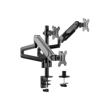 EQUIP 650134 17″-27″ Neig-/schwenkbare Verdreifachenmonitorhalter