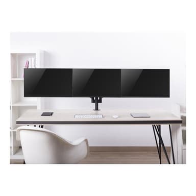 EQUIP 650134 17″-27″ Neig-/schwenkbare Verdreifachenmonitorhalter