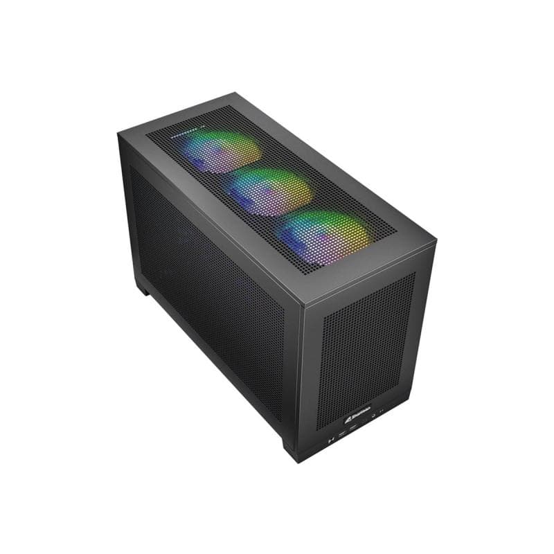 SHARKOON Rebel C20 RGB ITX 1xMetall Black