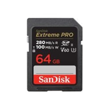 SANDISK CARD PRO 64GB V60 UHS-II S