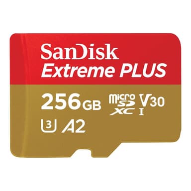 SANDISK CARD EXTREME PLUS MICROXC 256GB+SD