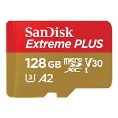 SANDISK CARD 128GB SanDisk Extreme PLUS microSDXC 200MB/s +Adapter