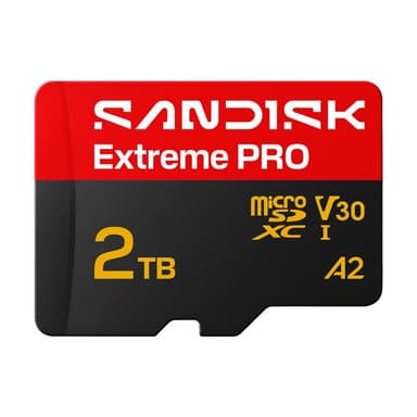 SANDISK CARD 2TB Sandisk Extreme PRO microsdxc UHS-I V30 A2 Class U3