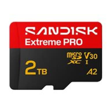 SANDISK CARD 2TB Sandisk Extreme PRO microsdxc UHS-I V30 A2 Class U3