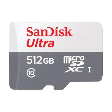 SANDISK CARD 512GB Ultra Lite White/Gray
