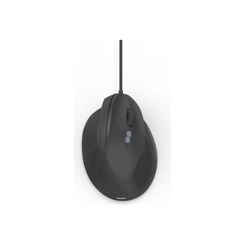 HAMA ergonomische Vertikalmaus,ECM-500R,mit Kabel,7 T,Schwar