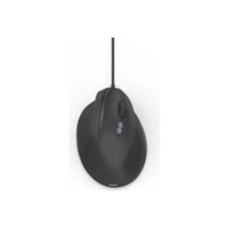 HAMA ergonomische Vertikalmaus,ECM-500R,mit Kabel,7 T,Schwar